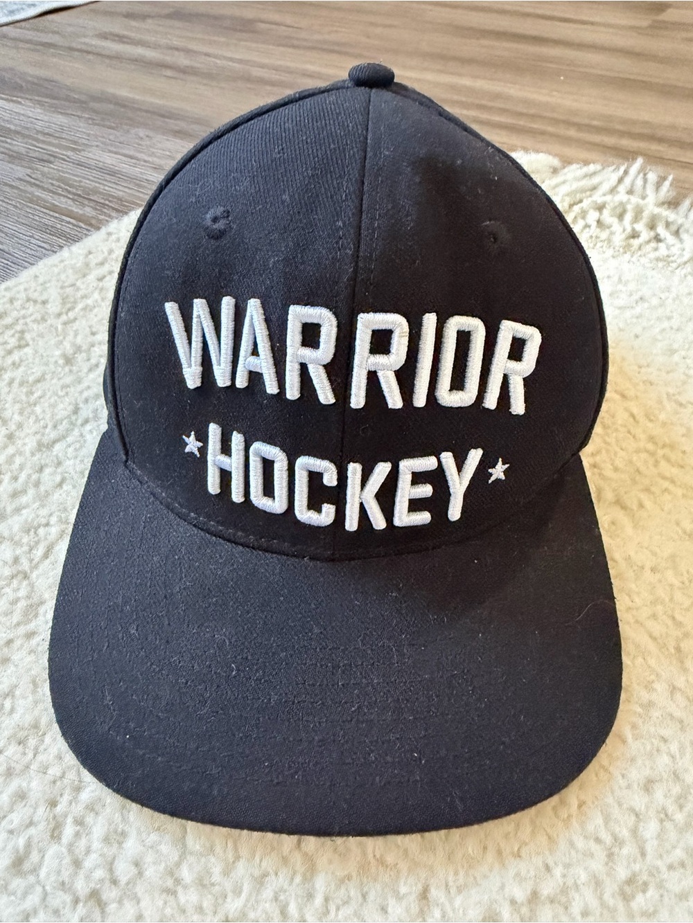 Warrior Hockey Black Embroidered Cap Hat